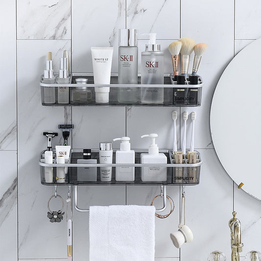 Punch-free Bathroom Shelf