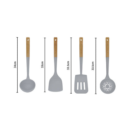 Silicone Kitchen Utensils Set-14