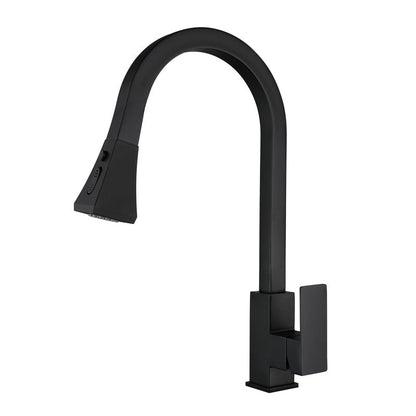 Square Kitchen Pull-Out Faucet-0